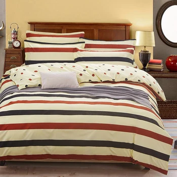 

Sale Cotton Simple Dot decorative stripes/edredon christmas decorations for home bedclothes High quality luxury roupa de cama