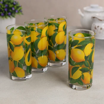 

A set of glasses "Lemons", 280 ml, 4 pieces