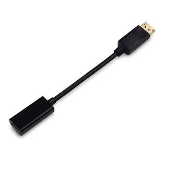 

Portable DisplayPort Extension Cable DP Male to HDMI Female Adapter Durable Extension Cable DP Cables Video Cable