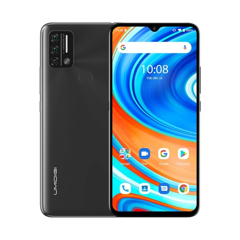 Global Version UMIDIGI A9 Android 11 3GB 64GB Mobile Phone 5150mAh Face Fingerprint 6.53" Helio G25 Smartphone OTG Cell Phone umidigi latest phone