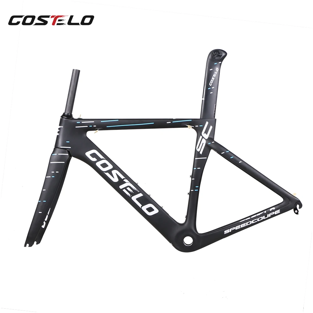 Costelo Speedcoupe sky color 2,0 углеродный набор рам для дорожных велосипедов Costelo велосипедная Рама Bicicleta карбоновая велосипедная Рама