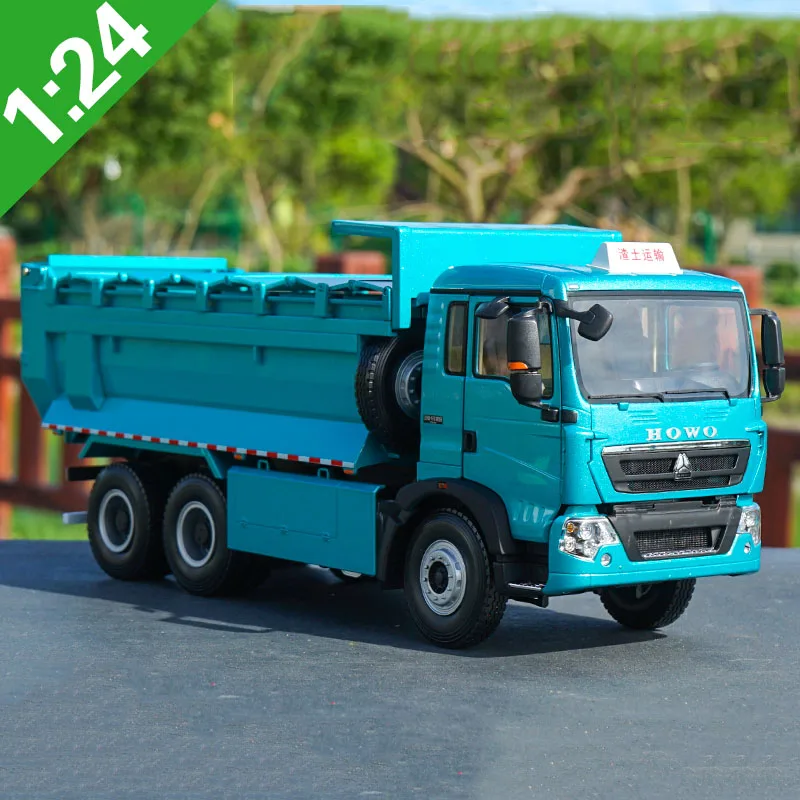 1:24 sacle T5G модель самосвала литая под давлением игрушка T5GL гадость металлический грузовик сплав дорожный инструмент подарок строительный автомобиль Детский сувенир