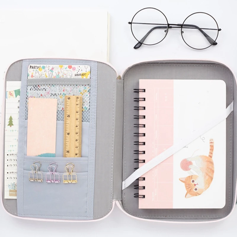 Pencil Case School Storage Bag Multi-Function Large Capacity Pencil Cases for Ipad Phone Stationery
