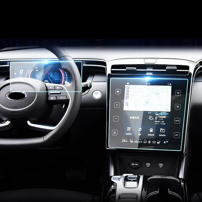 Для Hyundai Tucson NX4 2022 HD приборная панель дисплей навигация GPS сенсорный экран