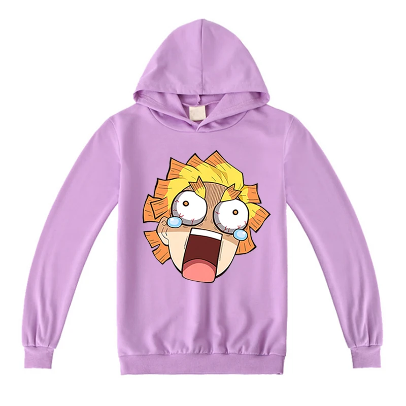 Children Japanese Anime Demon Slayer Sweatshirt Kids Kawaii Tops Harajuku Cartoon Hoodies for Girls 4-14 Years Baby Boy Clothing kids sweatshirts Hoodies & Sweatshirts