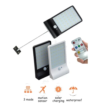 

48 LED Separable Wall Light PIR Motion Sensor Waterproof Outdoor Garden Street wall Nightlight Security Lamp wall+Lamp Garden-St