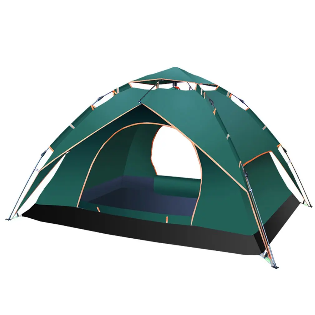 

Spring Automatic Tent Camping Waterproof Double Layers Tents Beach Camping Showers Speed Open Instant Popup Tent