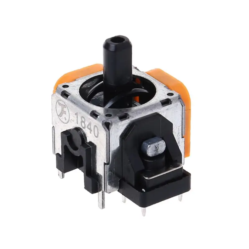 

3DAnalog Joystick Rocker Sticker Wireless Thumbstick Module Replacement Yellow Repair Parts for Sony PlayStation 4 PS4Pro