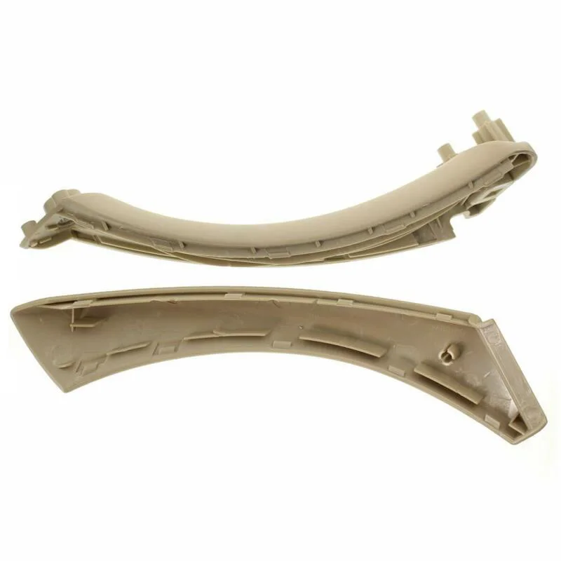 

Parts Door Panel Handle Trim Car Interior Inner Beige ABS+PC Wear-resistant