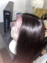 Transparente barato pelucas de encaje 180 densidad 30 32 pulgadas hueso recto pelucas de cabello humano T parte peluca largo cabello brasileño pelucas para mujeres