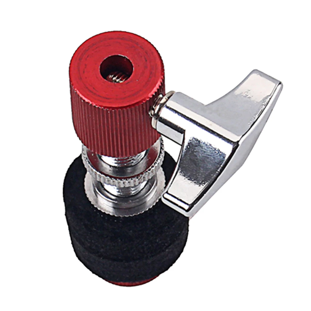 Red Hi-Hat Clutch Alloy Made Standard Jazz Drum Percussion Instrumental Parts & Accessories