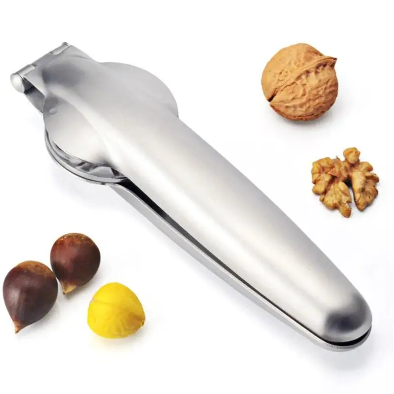 Stainless Steel Chestnut Clip Nut Opener Cracker Sheller Walnut Plier Tools Nutcracker Chestnut Opener Kitchen Gadgets And Tool