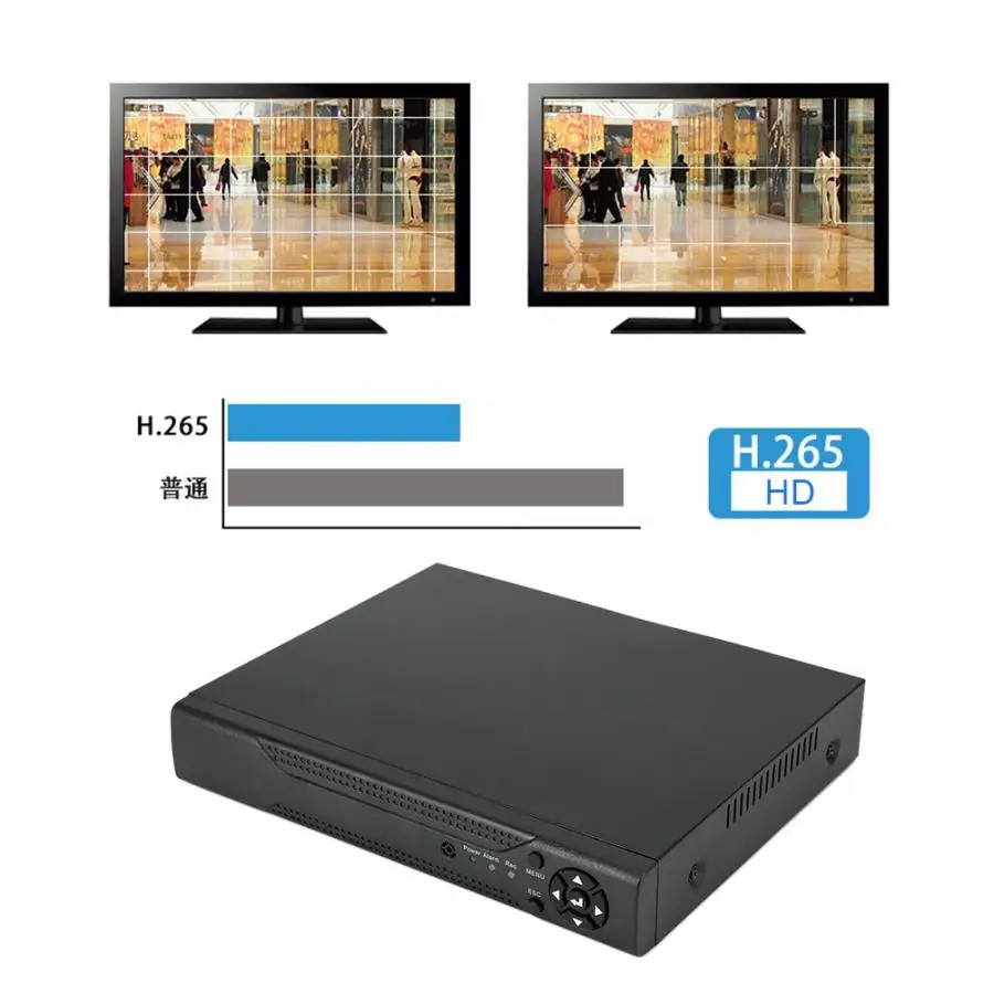 Сетевой видеорегистратор 8CH CCTV сетевой видеорегистратор жесткий диск 5MP/4MP/1080 P/720 P камера 100-240V