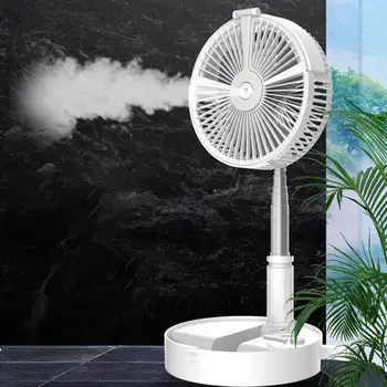 

Retractable Foldable Lighting Remote Control Home Office Humidifier Cooling Fan Mini Portable Air Conditioner Multi-function