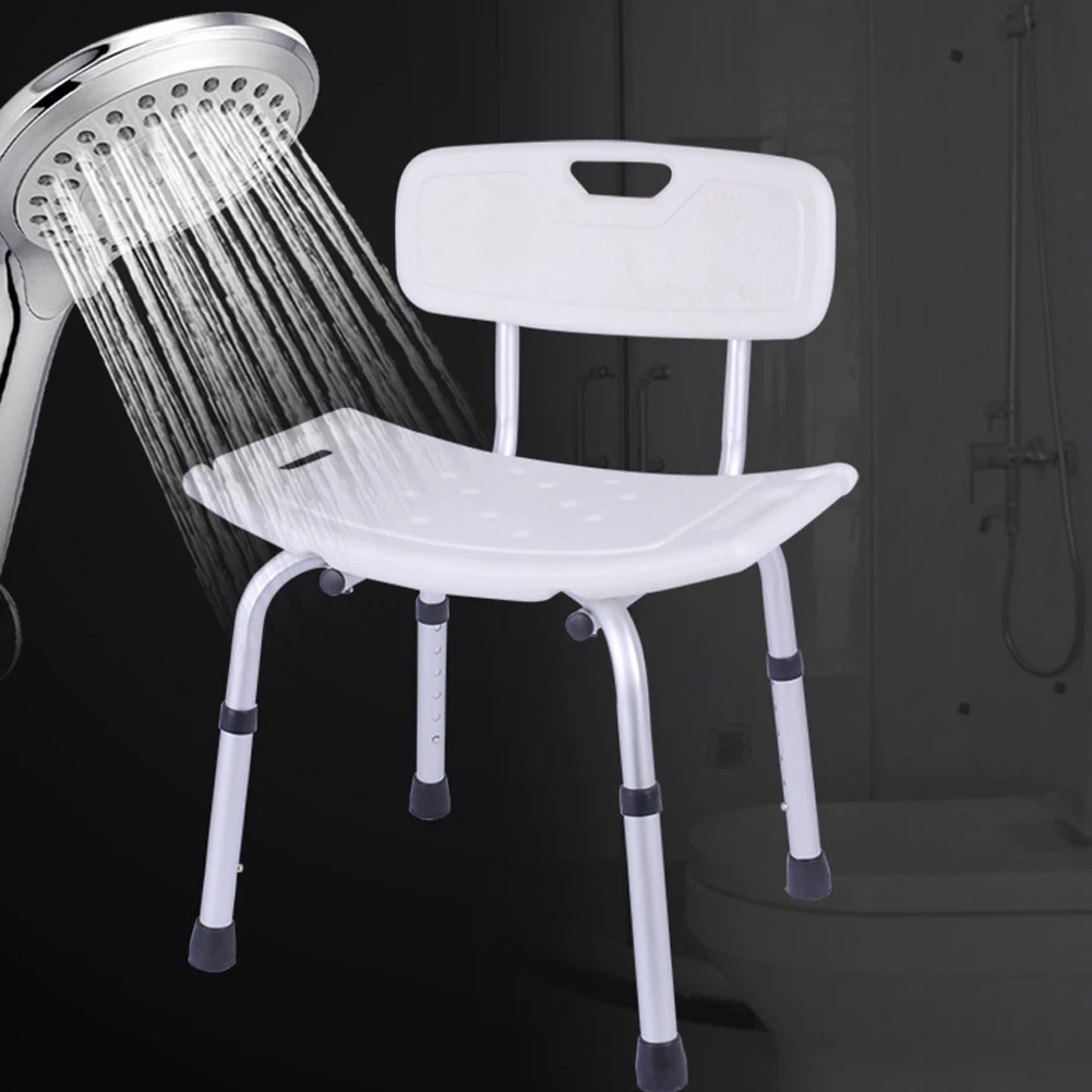 Shower Chair Bathroom Non Slip Shower Stools Bath Chair Height Adjustable Elderly Tub Bath Stools Shower Chair Chair Stools 6