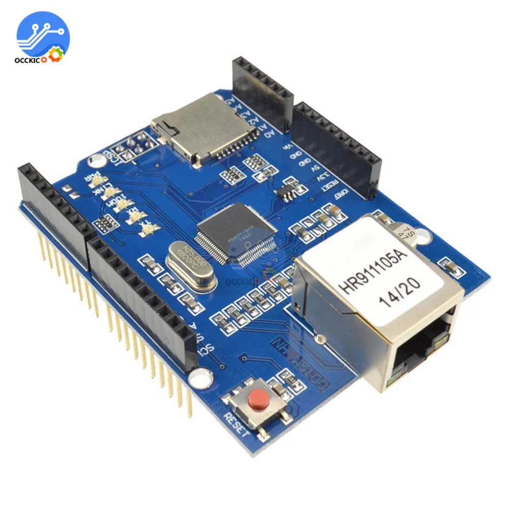 Сетевая плата расширения Ethernet Shield W5100 Mega 2560 R3 для Arduino UNO Mega2560 новинка|board for arduino|board