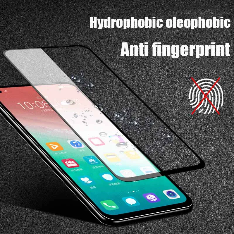 Закаленное стекло 9D для Huawei Honor 10 lite 20 Pro 8X 9X 8A Защита экрана P Smart Z Y7 Y9 2019 защитное