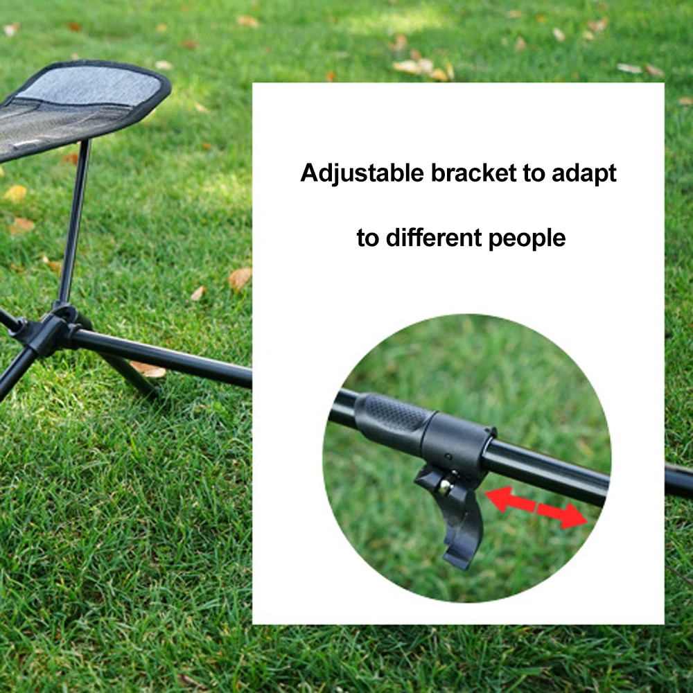Camping Chair Retractable Footrest Portable Folding Connectable Chair Rest  Backpack Beach Fishing Outdoor Chairs Foot Rest - Beach Chairs - AliExpress