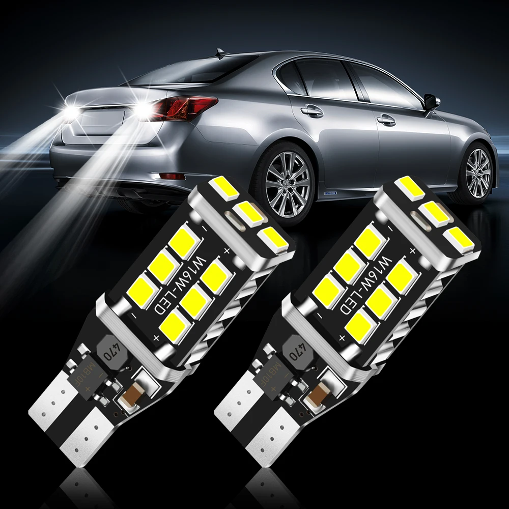 2x Canbus T15 W16W светодиодный автомобильный фонарь для Nissan X-Trail Juke Qashqai Micra Pulsar 2014 2015 2016