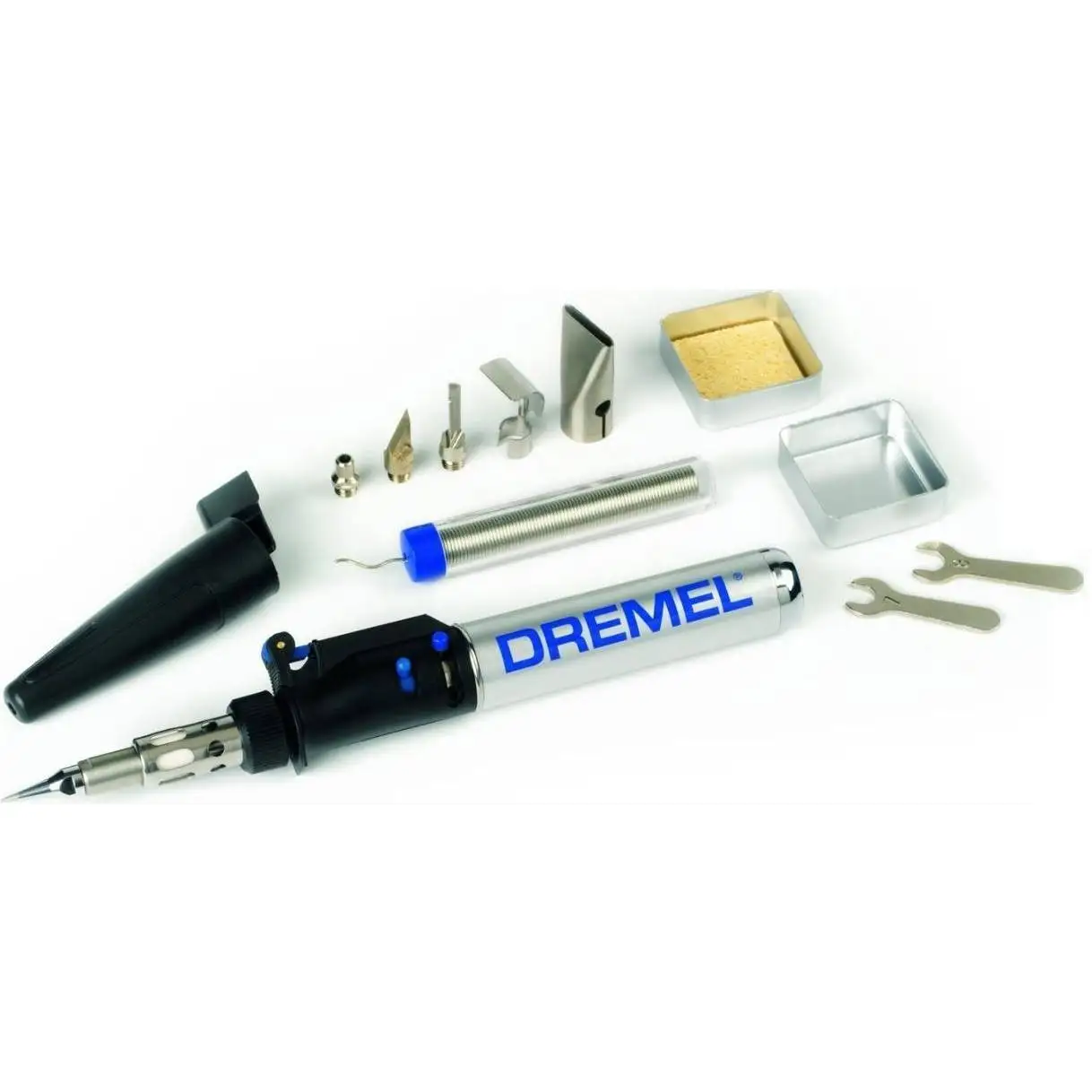Паяльник Dremel VersaTip (2000-6) ( F0132000JC) газовый 17 мл 1200 550 680 °C кейс | Инструменты