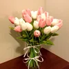 5/10pcs Artificial Tulips Flowers Home Garden Decoration Real Touch Flower Bouquet Birthday Party Wedding Decoration Fake Flower ► Photo 1/6