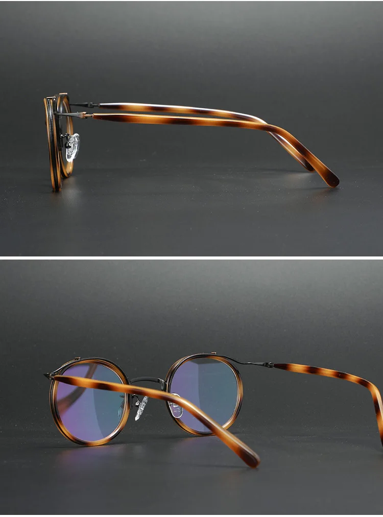 TR90 Transparent Round Glasses Men Women Vintage Optical Eyeglasses Frame Prescription Spectacle Frames man Clear Eyewear Oculos