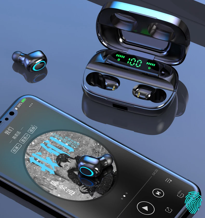 M6 M6s TWS Беспроводной Bluetooth 5,0 спортивные наушники с защитой от пота для наушников сенсорный Портативный наушники для i10 i20 TWS i30 i60 i80