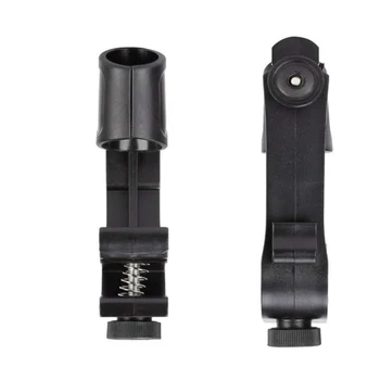 

1 Pair Mic Holder Clip Shockproof Adjustable Anti-slip Drum Clip Mic Rim Snare Mount Clamp Holder Grooves Gear Studio Stand