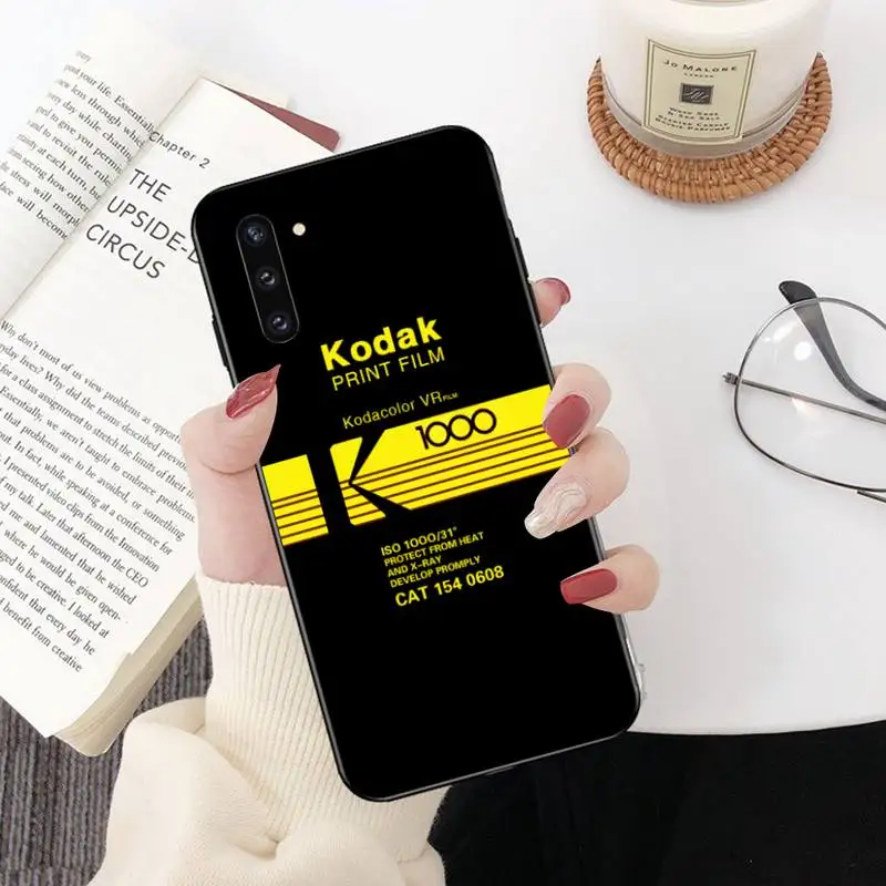 PENGHUWAN Japanese brand film Fashion Soft Kodak Phone Case For Samsung Galaxy J7 J8 J6 Plus 2018 Prime Note 7 8 9 10 pro