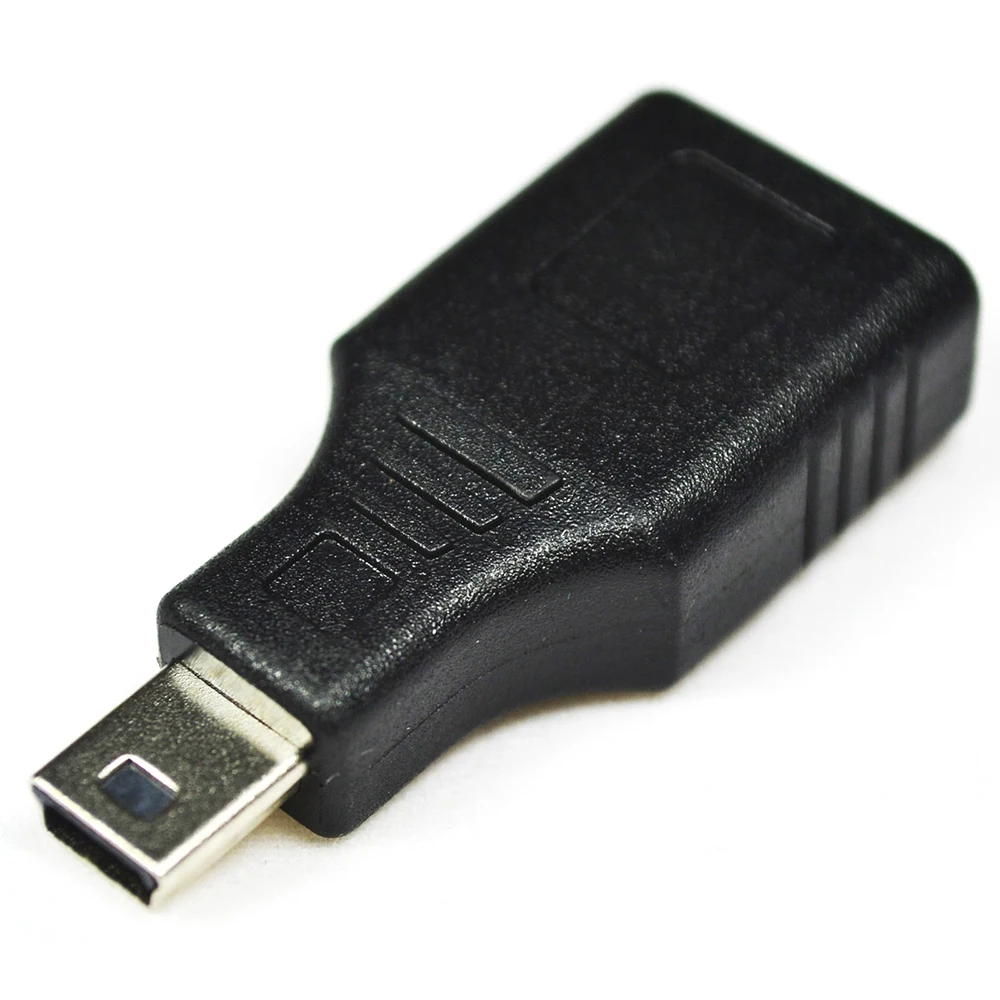 OTG Кабель-Удлинитель USB 2,0(мама) 5-контактный разъем B штекер USB адаптер для компьютера ПК адаптер планшета черный USB Пол чейнджер