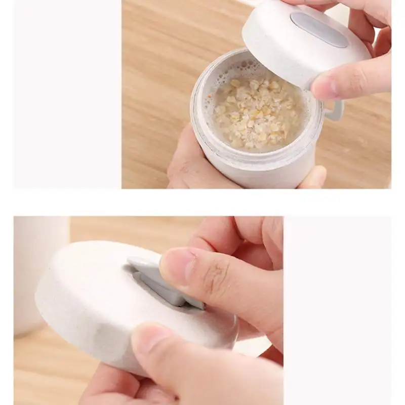 300ml Healthy Material Wheat Straw Sealed Soup Cup With Lid Water Brea_C0_21