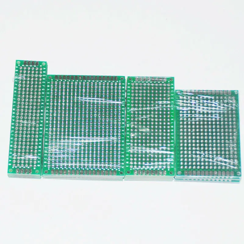 20 шт. 2X8 см 3X7 см 4X6 см 5X7 см Двусторонняя Stripboard Прототип PCB програмная панель