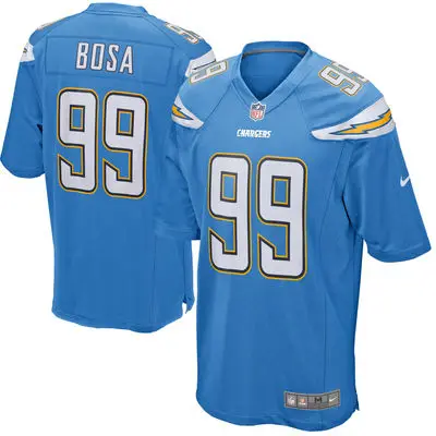 Stitiched, Los Angeles, Joey Bosa Jersey - Цвет: Зеленый