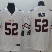 Все сшитые Чикаго Новые качественные мужские медведи Khalil Mack Джерси