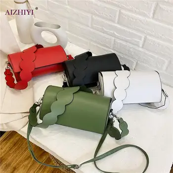 

Retro Casual Women Totes Shoulder Bags Female Leather Solid Color Chain Handbag Fashion Exquisite Shopping Bag