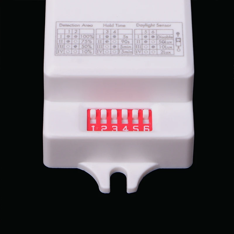 

AC 220V-240V/50Hz Microwave Sensor Body Motion Detector For LED Light