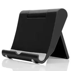 Support de téléphone et de tablette pliant, universel, socle de bureau ou table, en plastique pour votre portable, 