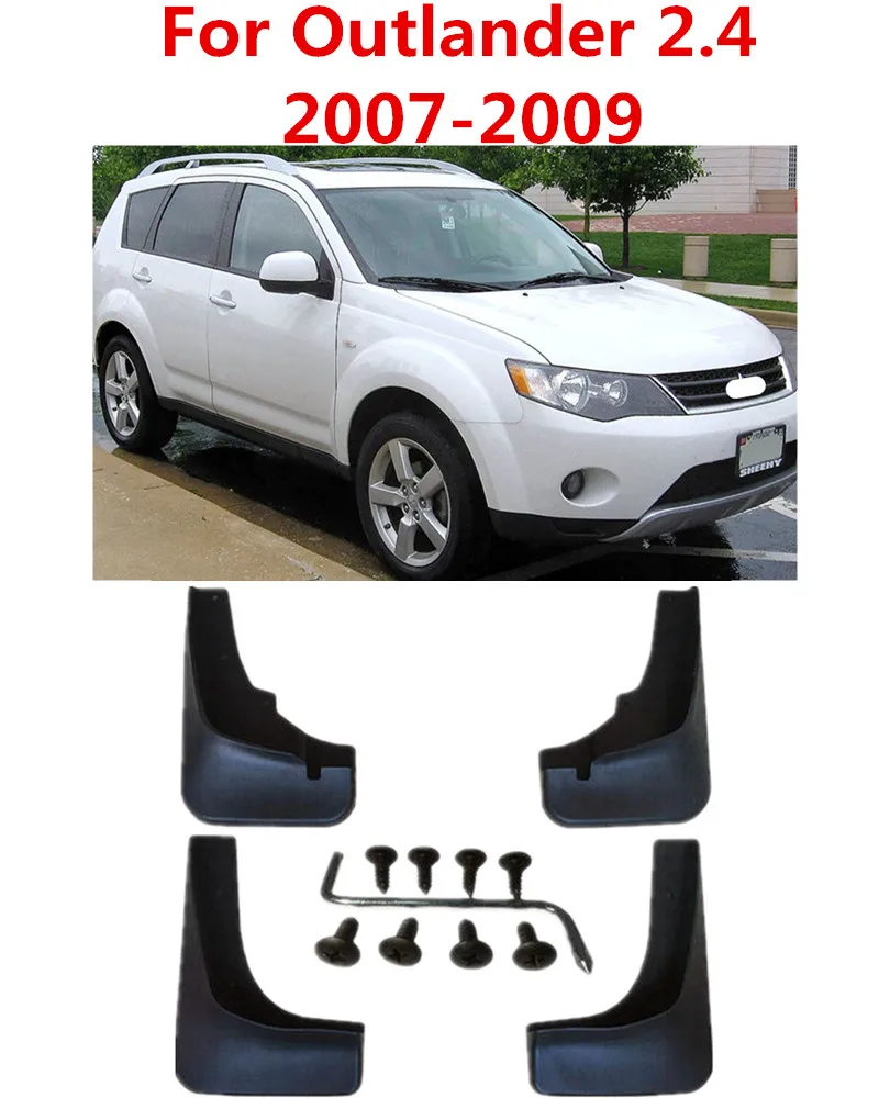 Автомобильный брызговик s для Mitsubishi Outlander 2007- брызговики брызговик передние и задние Брызговики Fender