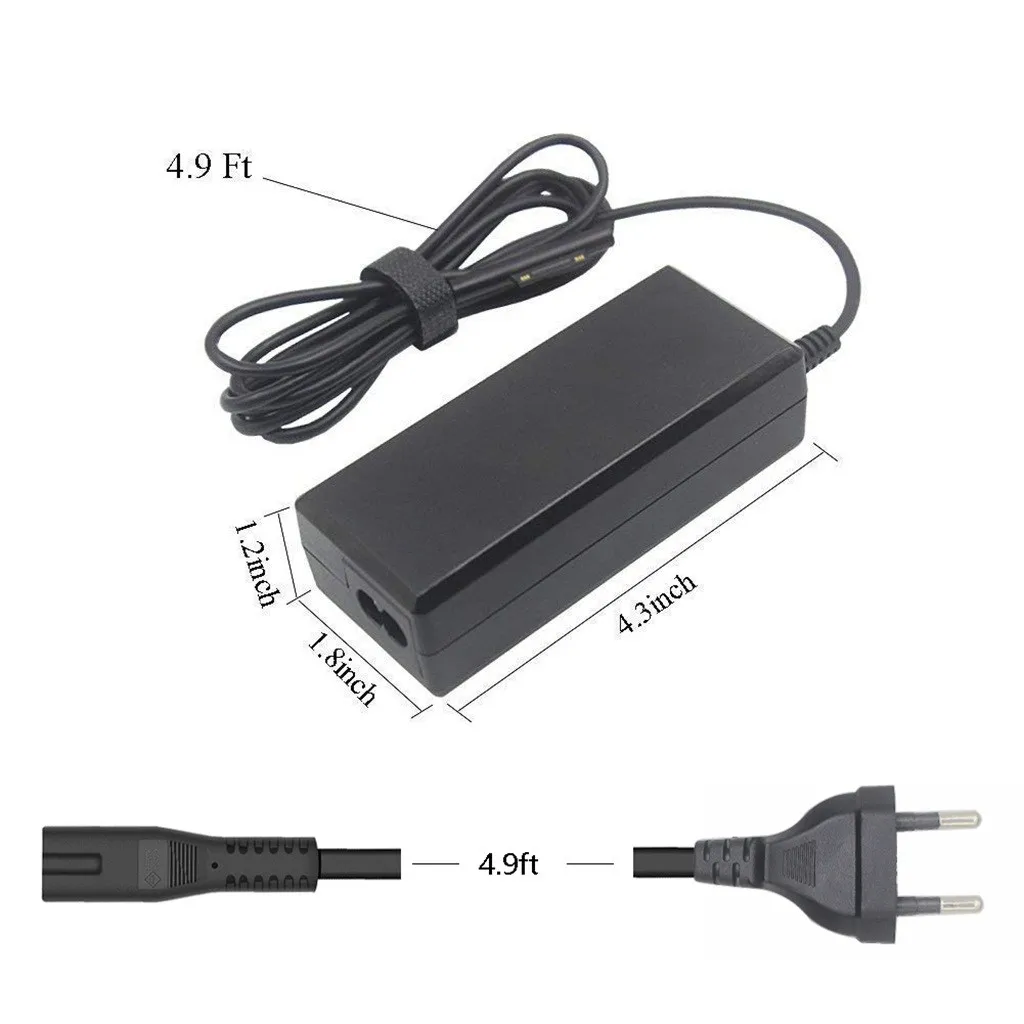 Замена 36W 12V 2.58A с 5V USB адаптер питания зарядное устройство для microsoft Surface pro 3 Pro4 ноутбука
