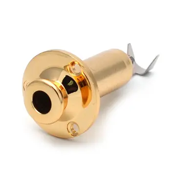 

Acoustic Electric Guitar Mono End Pin Jack Endpin Jack Socket Plug 6.35mm 1/4"