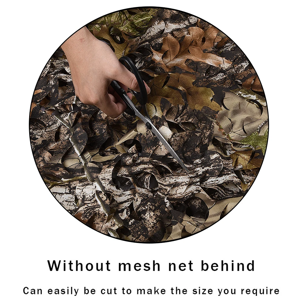 Camouflage Netting Sunshade Net Camouflage Net Bulk Roll Mesh Cover Blind for Hunting Decoration Sun Shade Party Camping Outdoor Camo Netting awning jungle