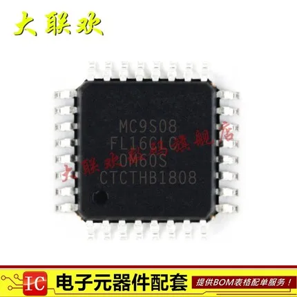 10 шт. MC9S08FL16CLC MC9S08 QFP-32 и