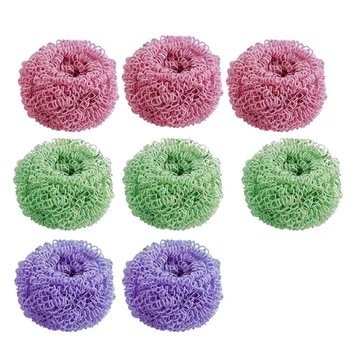 

8 Pack Dish Scrubber Kitchen Cleaning Ball Dishwashing Ball, Easy to Clean Wash Cleaning Tools