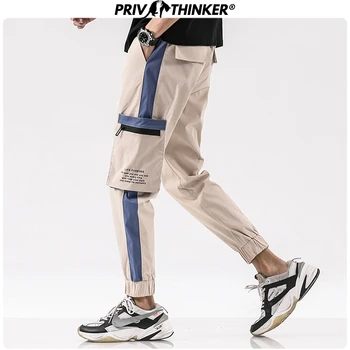 

Privathinker Spring Summer Casual 2020 Harem Pants Men Straight Pockets Mens Joggers Trousers Fashion High Street Male Pants 4XL