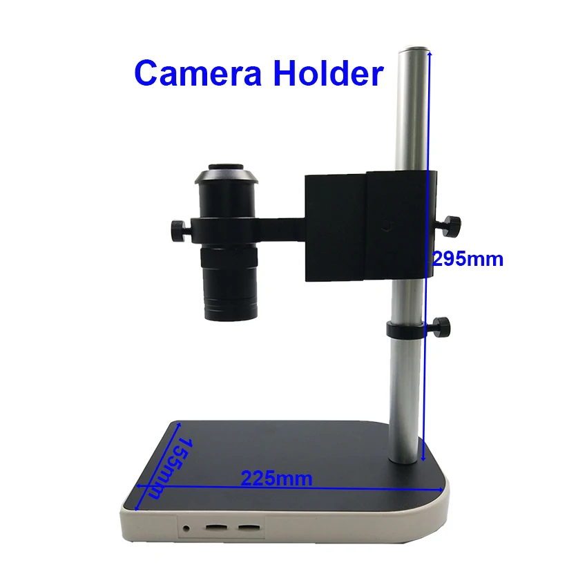 Efix 22MP HDMI HD USB монокулярный микроскоп объектив цифровой камеры+ 56 светодиодный кольцевой светильник для ремонта пайки телефона - Цвет: Small Workbench