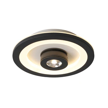 

LED Ceiling Light Nordic Style Surface Mounted Lamp Acrylic Iron Rotatable Spot Lighting Fixture for Corridor Living Room
