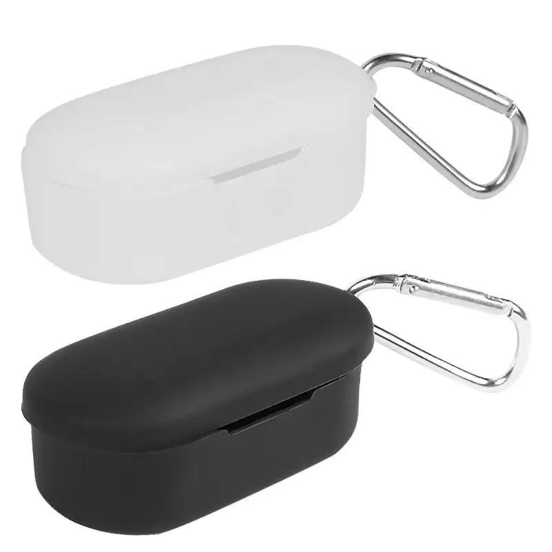 

Soft Silicone Earphone Case Anti-shock Protective Cover for QCY T2C Headset Support Dropshipping