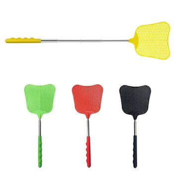 

Telescopic Fly Swatter Manual uses stainless steel handles for lightweight home indoor pest control