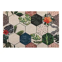 Простой геометрический Коврик для входной двери, коврик для прихожей, гладкий Противоскользящий коврик для дома на заказ, коврик для двери, коврик для кухни, противоскользящий