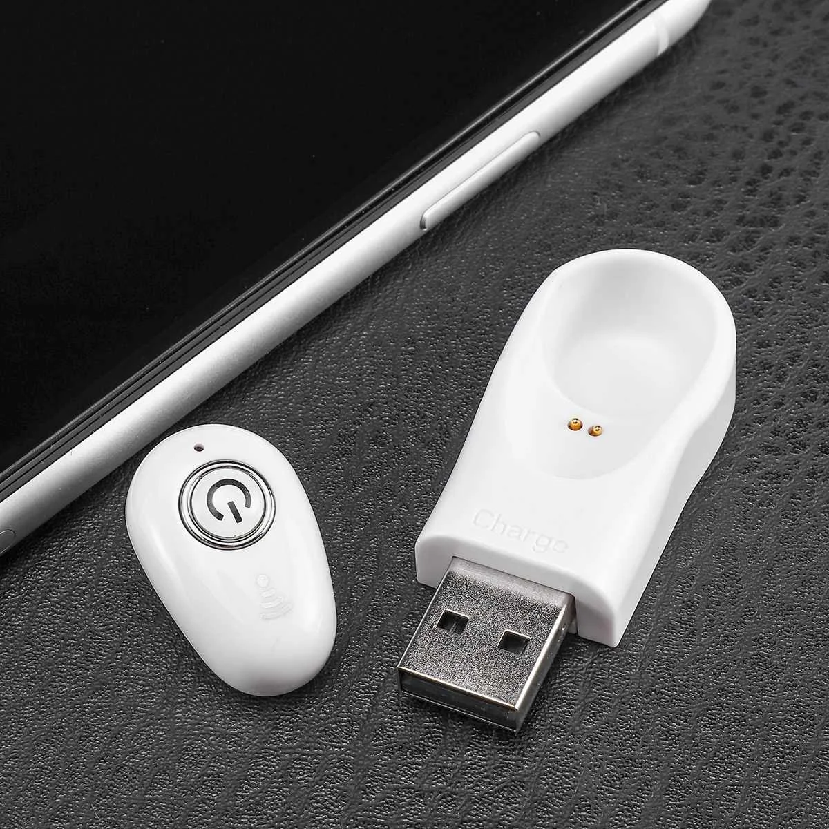 White Маленькая мини bluetooth-гарнитура настоящие беспроводные наушники спортивные наушники громкой связи стерео с микрофоном для всех смартфонов - Цвет: White